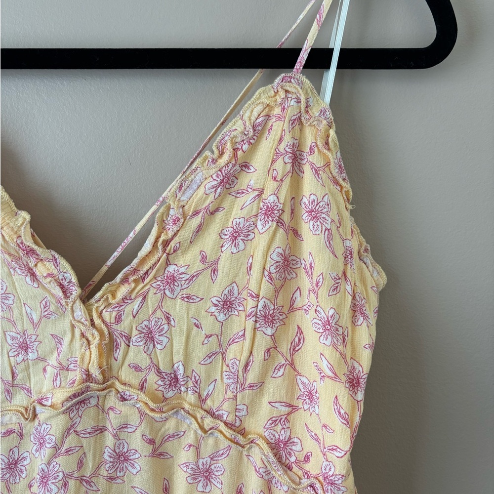 NWOT Floral Summer Dress Size L - Picture 3 of 10